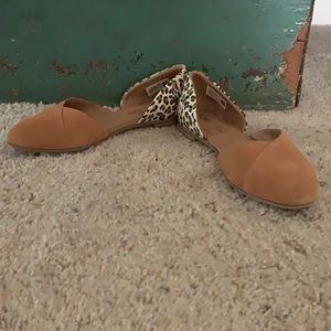 Toms Julie D'orsay Mixed Material Flat